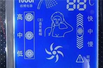 淋浴STN负显液晶屏